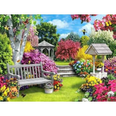 Figured Art Diamond Painting ROLLED Nice Garden