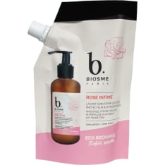Biosme Rose 200ml probioottinen intiimipesugeeli täyttöpakkaus
