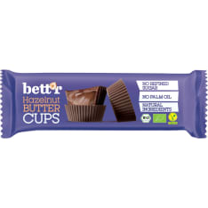 Bett'r 39 g suklaakuppi hasselpähkinä 39g