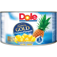 Dole Tropical Gold 227g/139g ananaspaloja mehussa