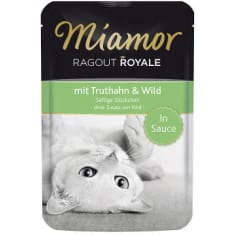Miamor R.R. kalkkuna/riista 100 g kastikkeessa