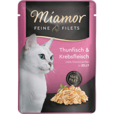 Miamor Fine Filets tonnikala & rapu 100 g Jelly