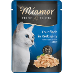 Miamor Fine Filets tonnikala & rapuhyytelössä 100 g