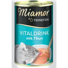 Miamor Trinkfein Tonnikalalla 135 ml Vitaljuoma kissalle