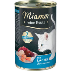 Miamor Feine Beute Lohi 400 g purkki kissan täysravinto