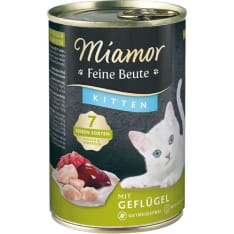 Miamor Feine Beute Kitten Siipikarja 400 g purkki kissanpennun täysravinto