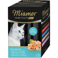 Miamor Fine Filets Mini Jelly 8 x 50 g hyytelölajitelma kissalle