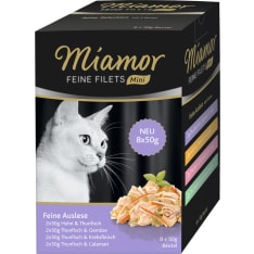 Miamor Fine Filets Mini Jelly 8 x 50 g hyytelölajitelma kissalle