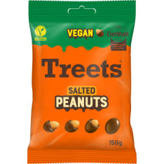 Treets Salted Peanuts candy 150g