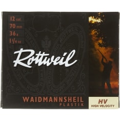 Rottweil 12/70 HV Waidmannsheil 10 kpl haulikonpatruuna