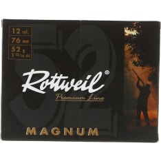 Rottweil 12/76 Magnum 52g 10 kpl haulikonpatruuna