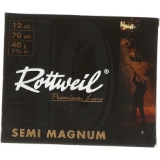 Rottweil 12/70  Semi magnum 40 g 10 kpl haulikonpatruuna