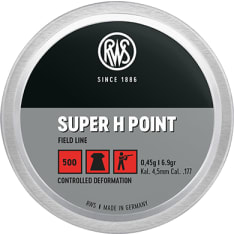 RWS Super Hollow Point 4,5mm 0,45g 500 kpl ilma-ase luoti