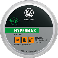 RWS Hypermax 5,5mm 0,64g 150 pcs air gun pellets