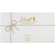 Lindt Masterpieces Valikoima hienoja suklaakonvehteja rasia 350g