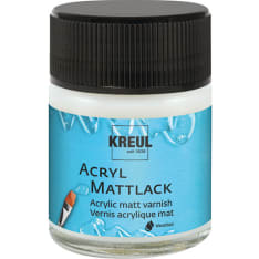 Schjerning 50ml matt water-based acrylic varnish