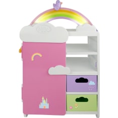 Baby Born Rainbow Wardrobe nuken vaatekaappi