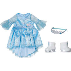 Baby Born Princess On Ice luistelija asusetti 43 cm nukelle