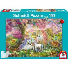 Schmidt Flowers and Unicorns 150p puzzle