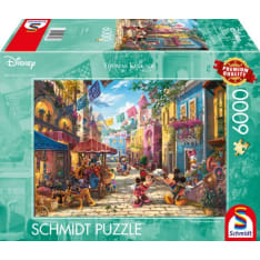 Schmidt Thomas Kinkade: Disney Mickey & Minnie in Mexico 6000p Jigsaw Puzzle