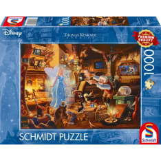 Schmidt Thomas Kinkade: Disney Geppettos Pinocchio 1000p Jigsaw Puzzle