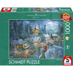 Schmidt Santas Silent Night 1000p jigsaw puzzle