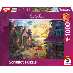 Schmidt Rose Cat Khan: Dragon Mail 1000p Puzzle