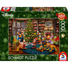 Schmidt Disney Mickey & Minnie Trimming The Tree 1000p jigsaw puzzle