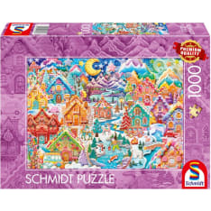 Schmidt Colourful Christmas Cookietown 1000p palapeli