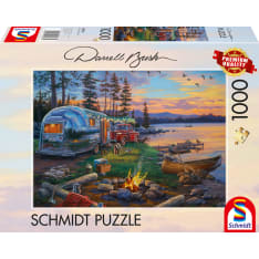 Schmidt Darrel Bush: Campfire Paradise 1000p Jigsaw Puzzle