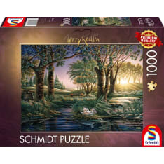 Schmidt Terry Redlin: Morning Magic at the Lake 1000p puzzle