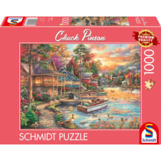 Schmidt The Golden Glow of a Shoreside Evening 1000p puzzle