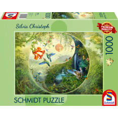 Schmidt Yin & Yang In the forest of hummingbirds 1000p puzzle