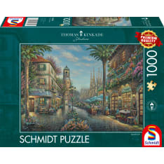Schmidt Thomas Kinkade: Spanish Café 1000p Jigsaw Puzzle