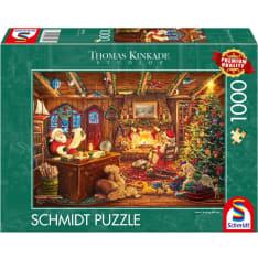 Schmidt Santa Checking His List 1000p palapeli