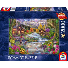 Schmidt River Idyll in the Mountains 2000p puzzle