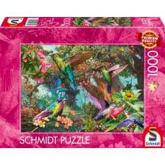 Schmidt Hummingbirds in a Burst of Colour 1000p puzzle