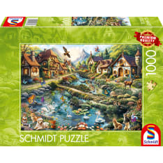 Schmidt Village on the edge of the forest 1000p puzzle