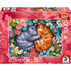 Schmidt Sleeping velvet paws 1000p jigsaw puzzle