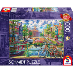 Schmidt Amsterdam canal 1000p jigsaw puzzle
