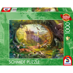 Schmidt Fairy tale castle and forest magic 1000p puzzle