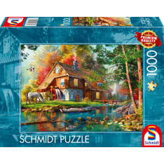 Schmidt Water mill in autumn 1000p puzzle