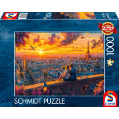 Schmidt Paris rooftop whispers 1000p jigsaw puzzle