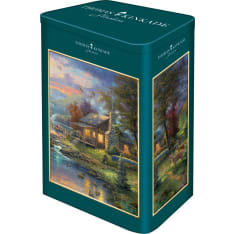 Schmidt Thomas Kinkade: Nature's Paradise 500p puzzle in tin box