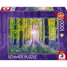 Schmidt Transquil Bluebell Woods 1000p Jigsaw Puzzle