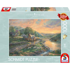 Schmidt Thomas Kinkade: Daybreak at Emerald Valley 1000p puzzle