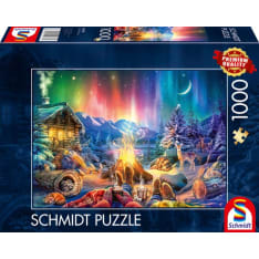 Schmidt Campfire Romance Under the Stars 1000p puzzle