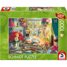 Schmidt Puzzle Time With the Cat 1000p puzzle