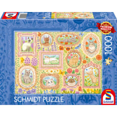 Schmidt Aristocratic Cats in Full Bloom 1000p puzzle