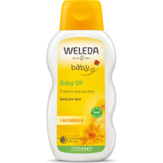 Weleda Baby Calendula Baby Oil 200 ml vartaloöljy